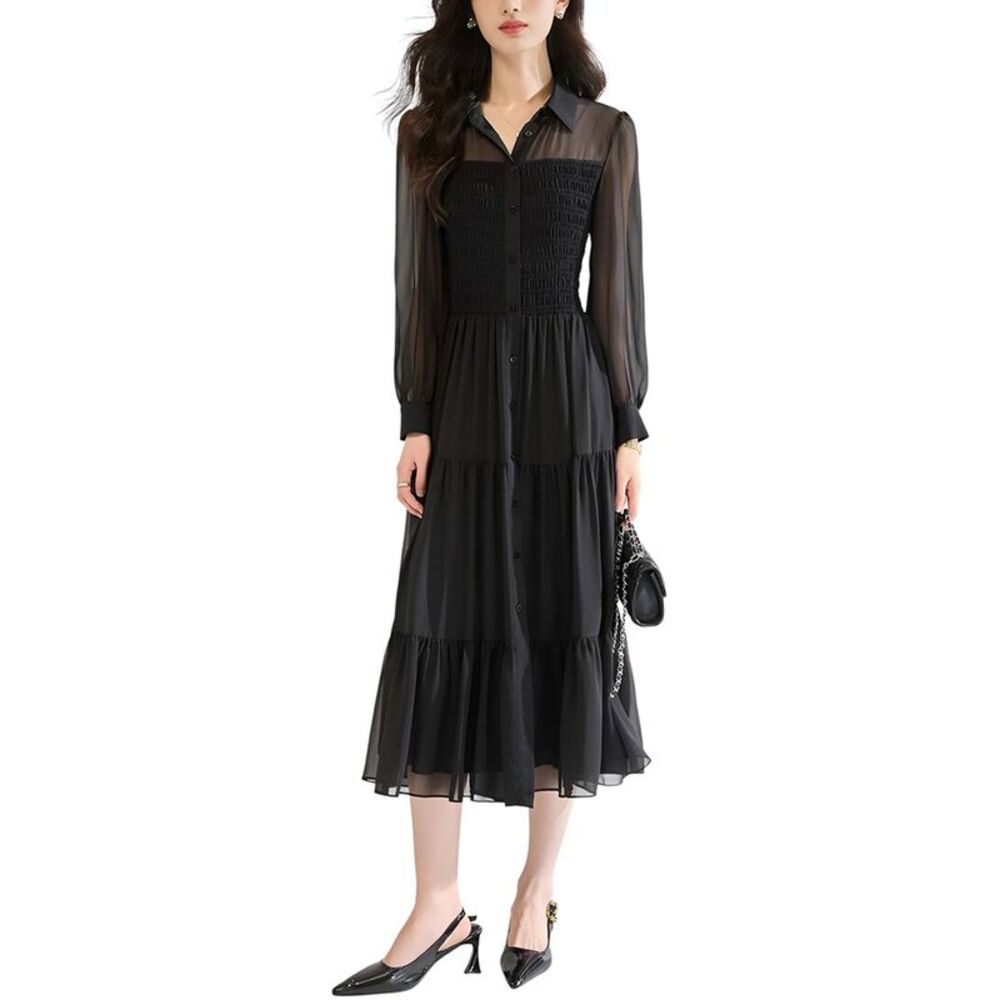 Leon Gori Womens  Midi Dress